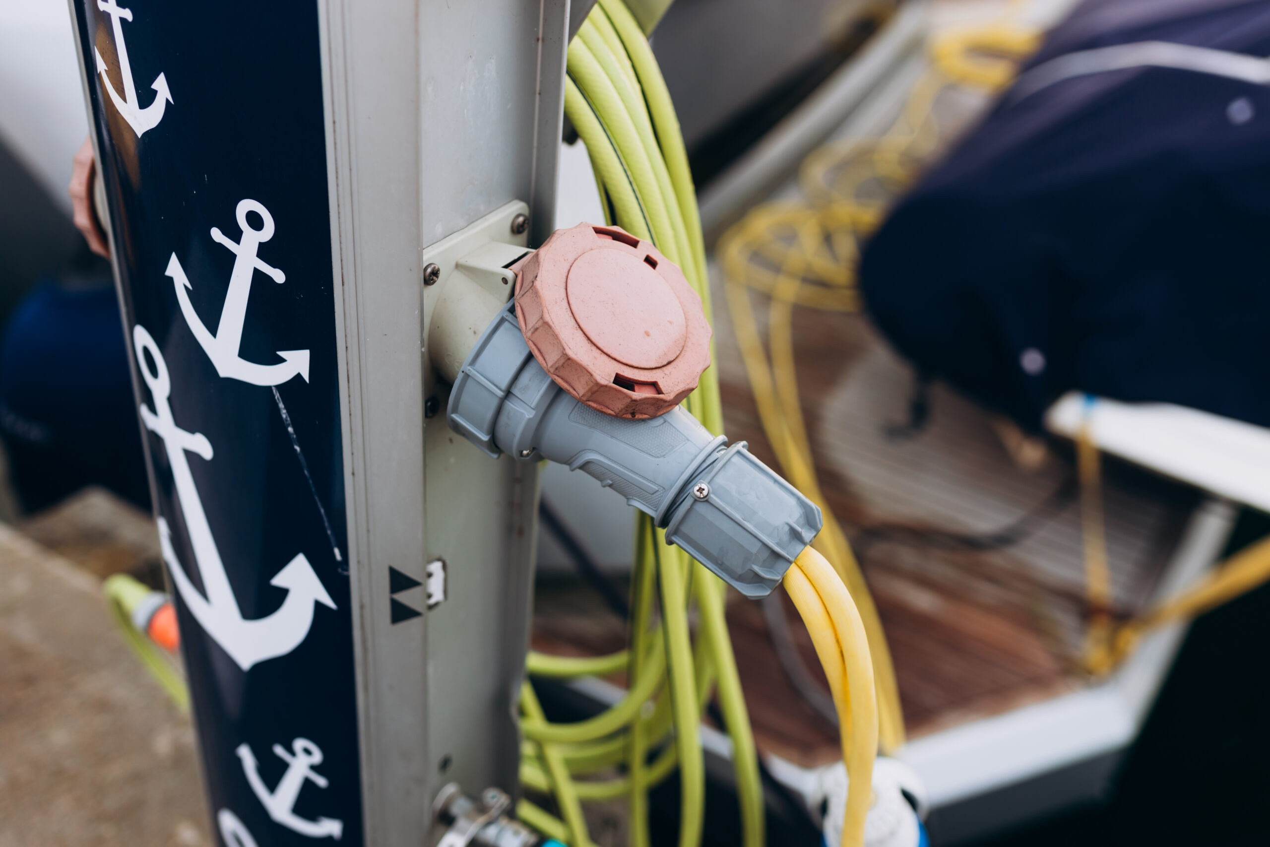 Boat dock Electrical work